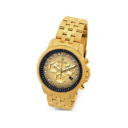 LOUIS XVI Aramis Frosted Chronograph Uhr - MegaGIZZ WATCH