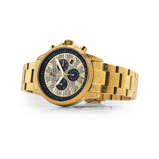 LOUIS XVI Palais Royale Iced Chronograph Uhr - MegaGIZZ WATCH