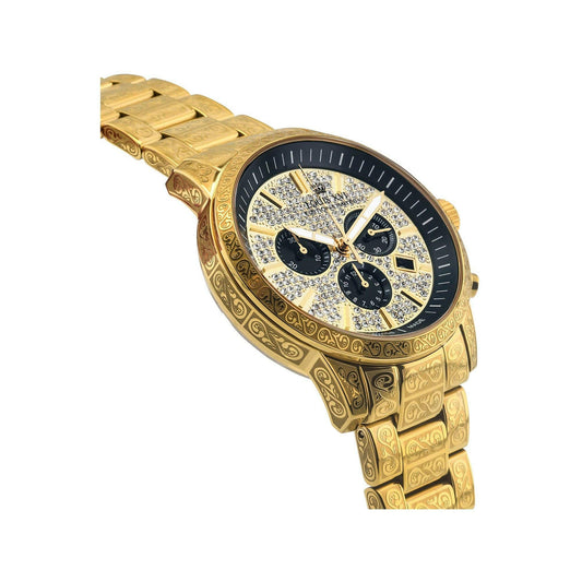 LOUIS XVI Palais Royale Iced Chronograph Uhr - MegaGIZZ WATCH
