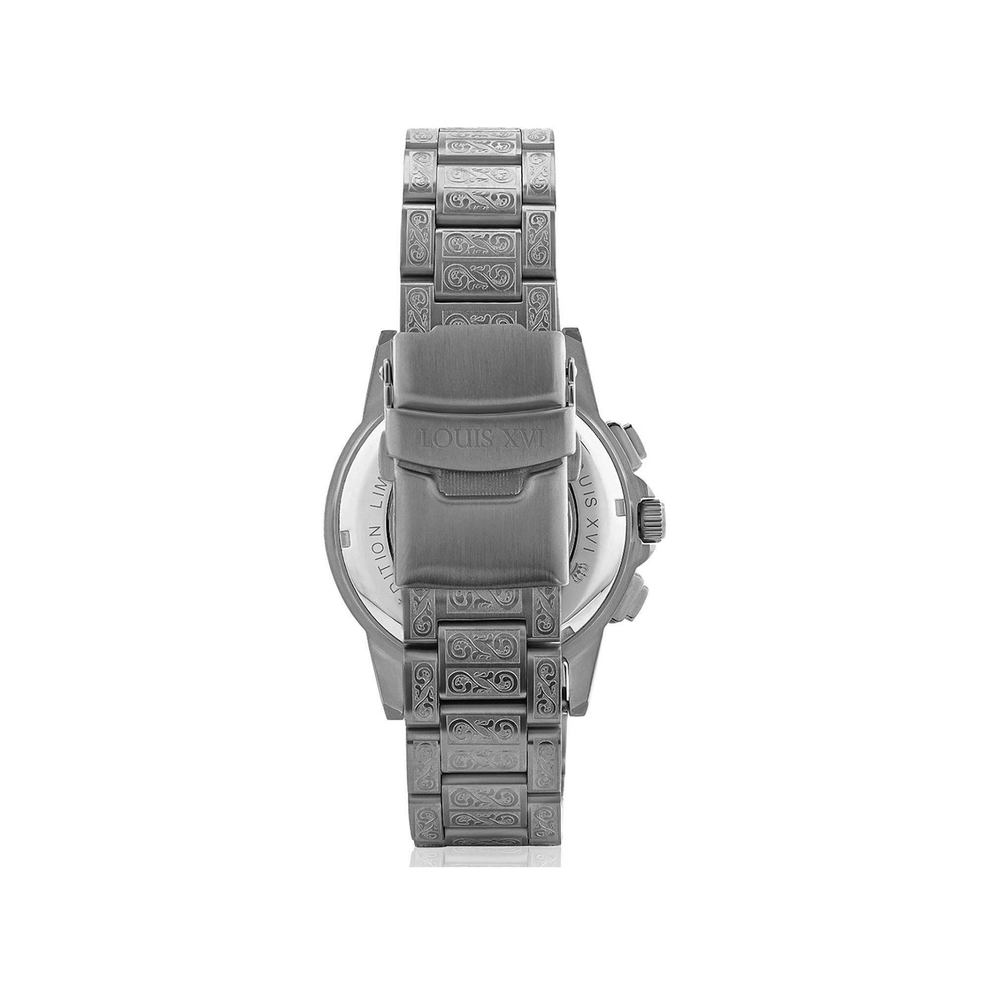LOUIS XVI Majesté Iced Out Royale Chronograph Uhr - MegaGIZZ WATCH
