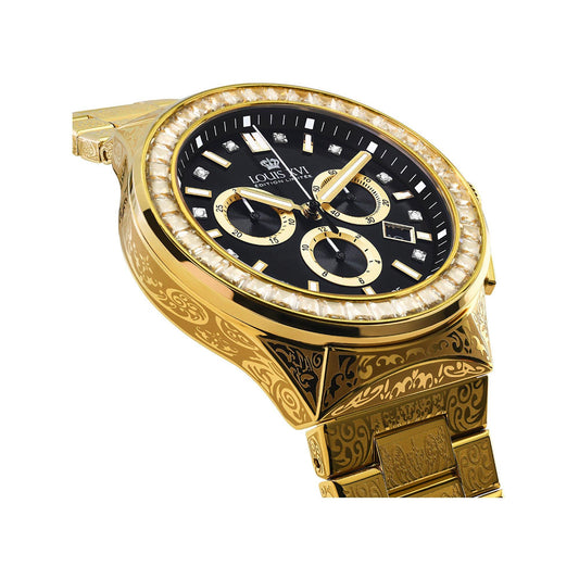 LOUIS XVI Le Monarque Royale Iced Chronograph Uhr - MegaGIZZ WATCH