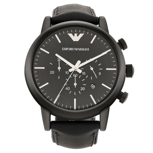 EMPORIO ARMANI Luigi Noir 46mm - MegaGIZZ WATCH