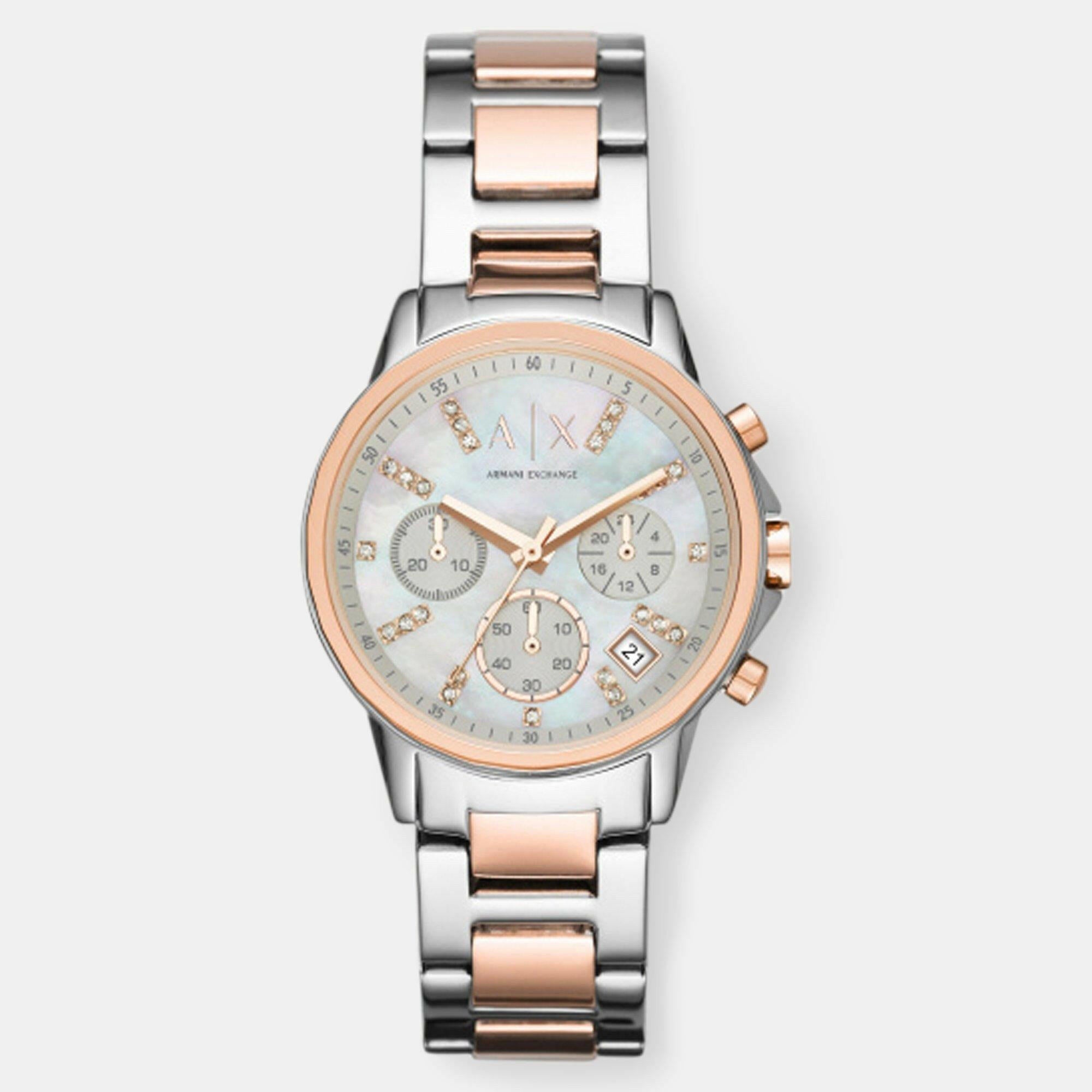 EMPORIO ARMANI Lady Banks Chronograph Uhr - MegaGIZZ WATCH