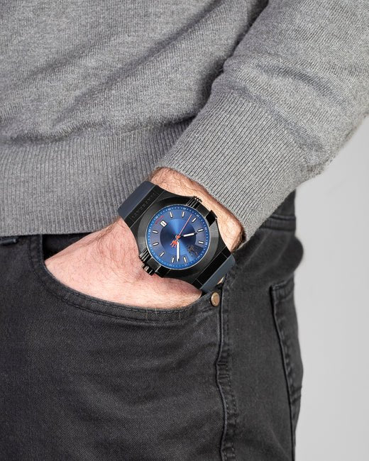 Maserati Men's R8851108021 Potenza Blue Dial Watch - MegaGIZZ WATCH