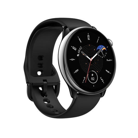 GTR Mini 3,25 cm (1.28") AMOLED 42 mm Digital 416 x 416 Pixel Touchscreen Schwarz, Silber GPS - MegaGIZZ WATCH