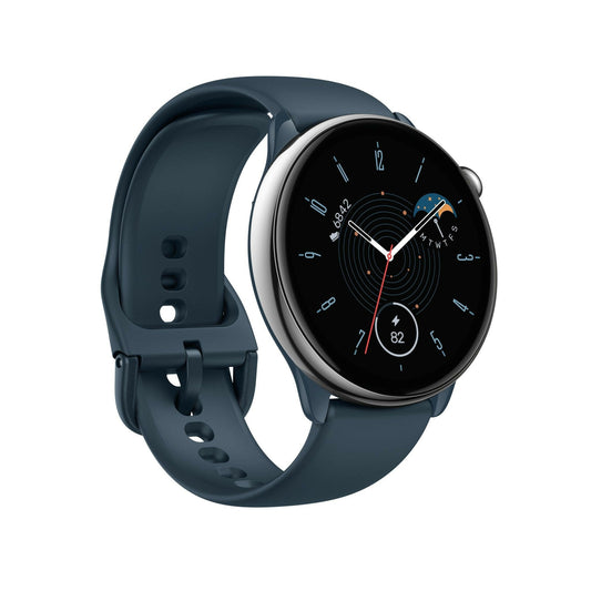 GTR Mini 3,25 cm (1.28") AMOLED 42 mm Digital 416 x 416 Pixel Touchscreen Blau, Silber GPS - MegaGIZZ WATCH